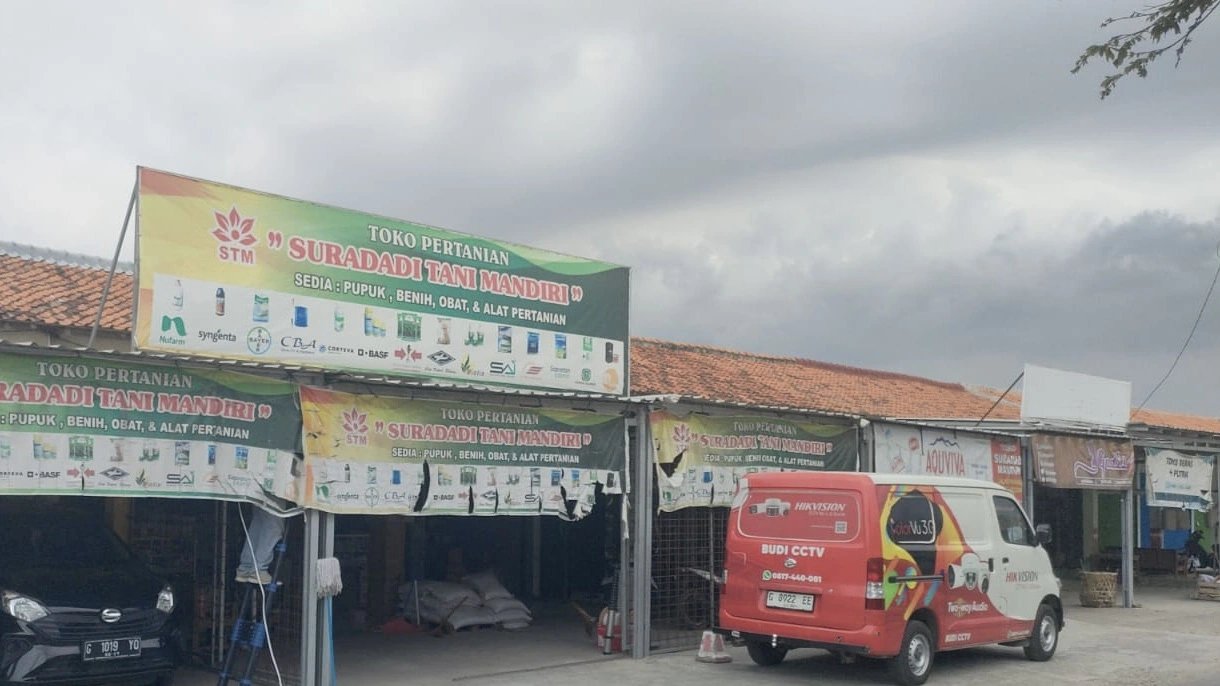 Pemasangan CCTV Hikvision 4 Channel 2MP di Toko Tani Mandiri Pekalipan – Budi CCTV Cirebon