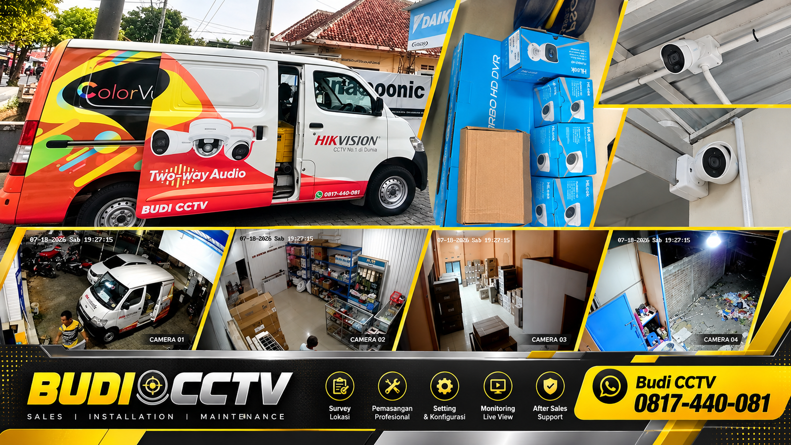 Cara Berbagi Akses CCTV HiLook ke Anggota Tepercaya untuk Toko Elektronik di Cirebon
