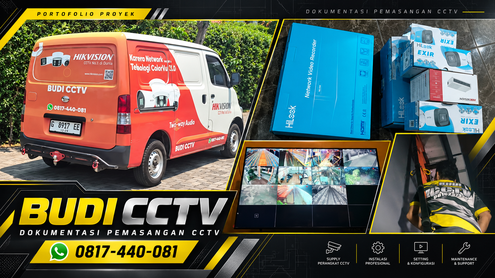 CCTV Hilook Cirebon dan Tahapan Masuk ke Aplikasi Hik-Connect bersama Budi CCTV