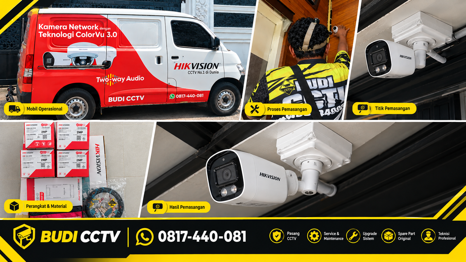 Instalasi CCTV Hikvision Cirebon untuk Rumah dengan Sistem Terintegrasi