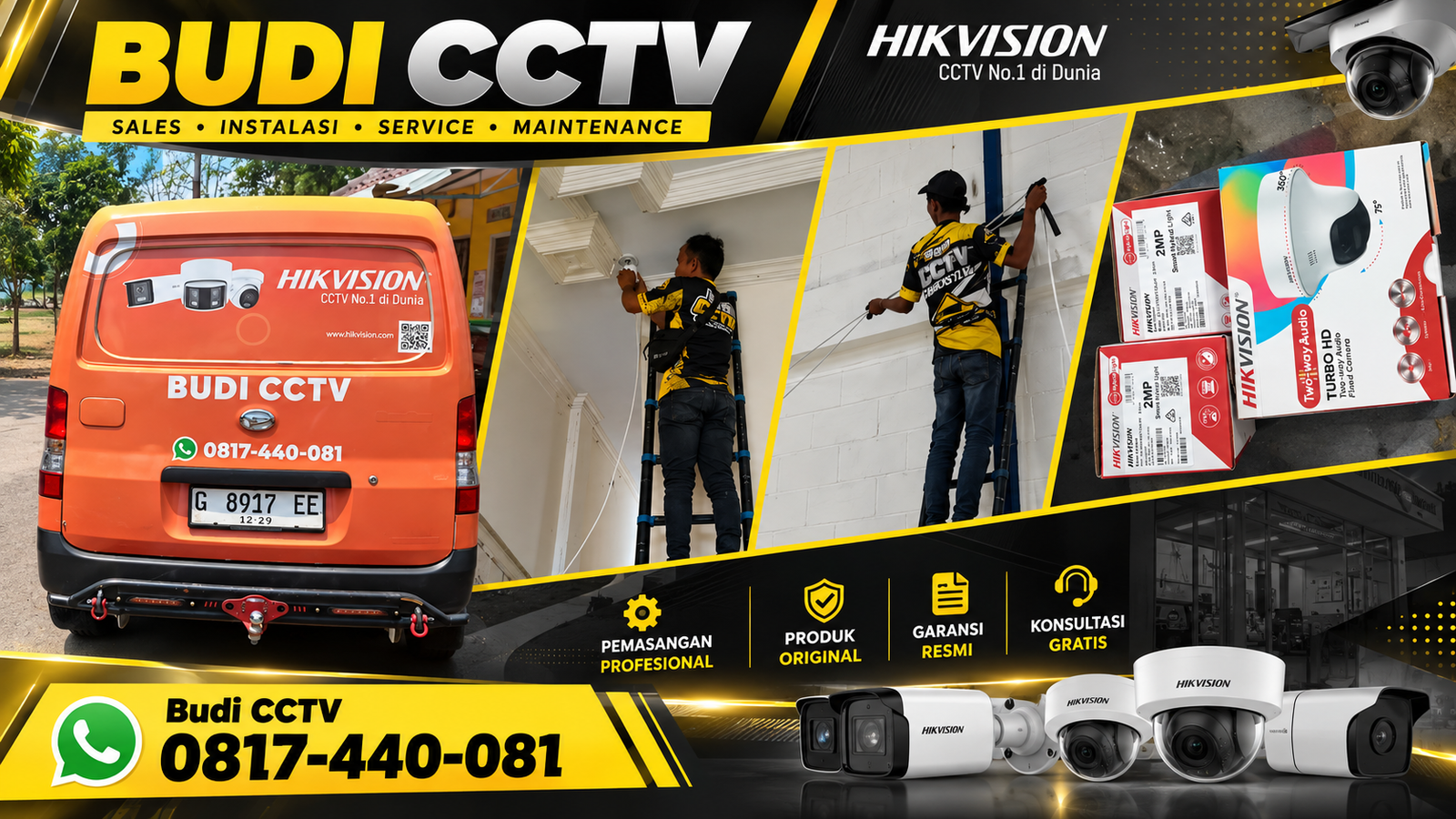 Pemasangan CCTV Hikvision di Rumah Cirebon dengan Pertimbangan Merek yang Tepat