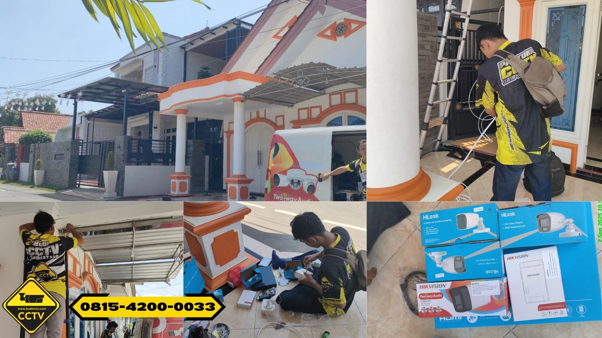 Pasang CCTV di Jagasatru Pekalipan – Hikvision 4 Channel