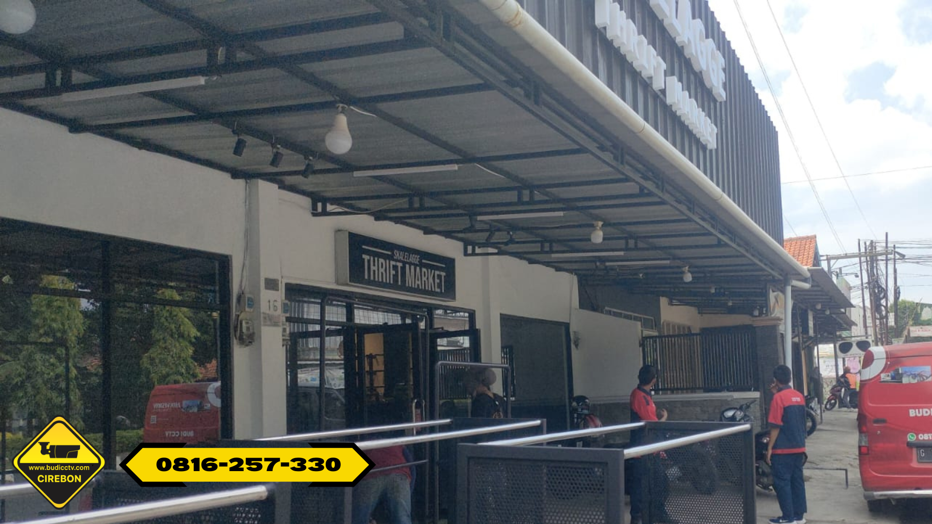 Pasang CCTV di Cirebon – Instalasi Hilook 4 Channel di Skalelagge Thrift Market