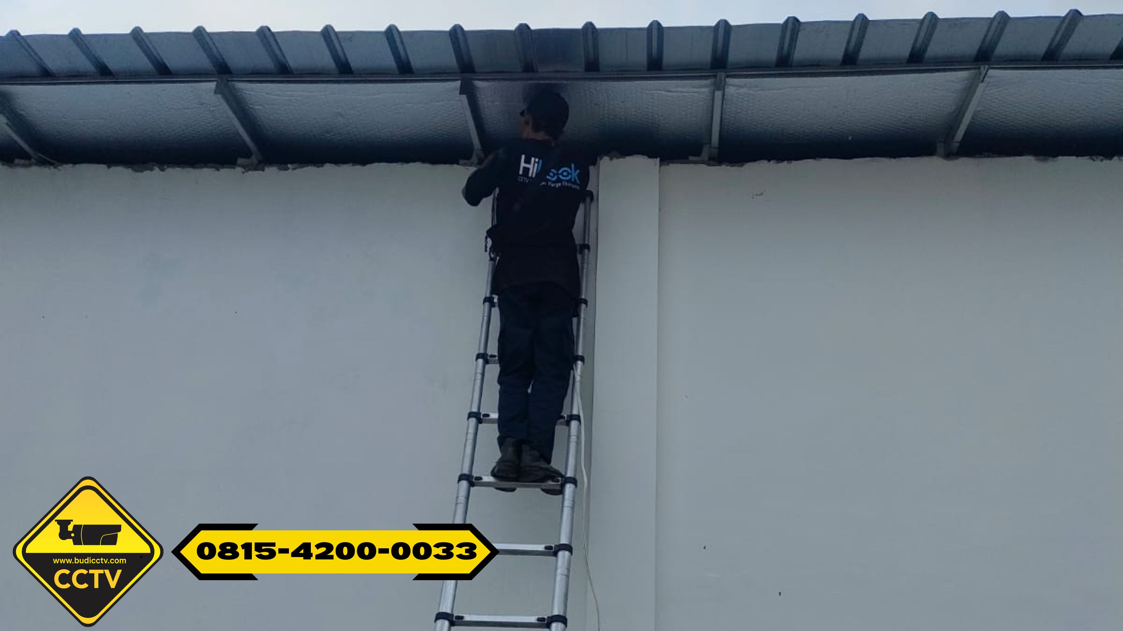 Pemasangan CCTV Hikvision 16 Channel Smart Hybrid Light 2MP di PT Wilayah Majalengka