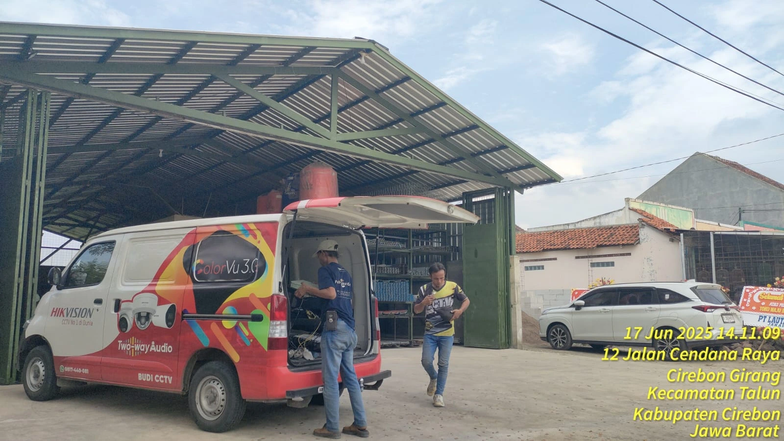 Pasang CCTV di Cirebon - Toko Besi Maju Baja Mandiri