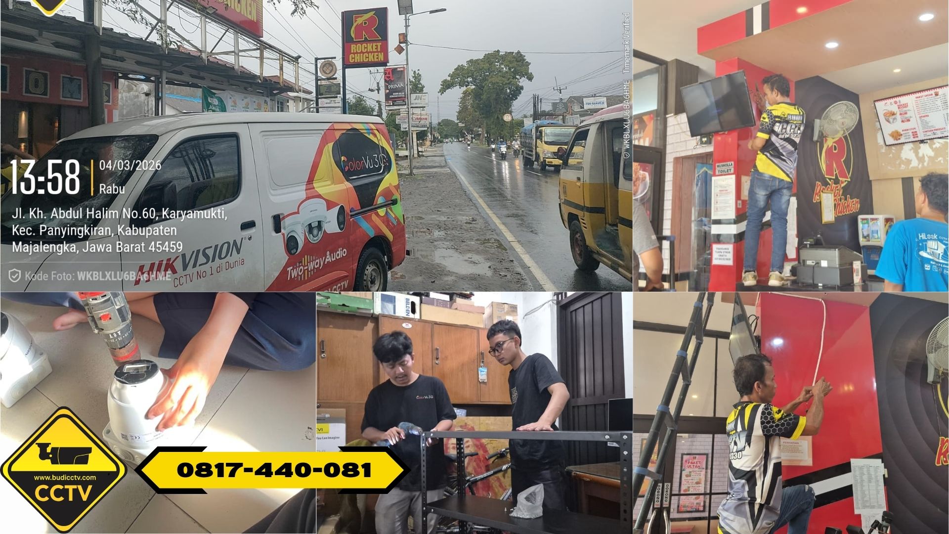 Harga Paket CCTV di Cirebon Terbaik? Ini Hasil Nyata di Outlet Rocket Chicken